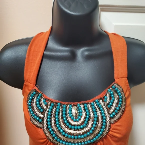 VENUS Embellished Tank Top NWT - Picture 2 of 11